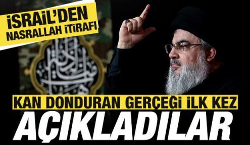 İsrail'den Nasrallah itirafı! Kan donduran gerçeği ilk kez açıkladılar