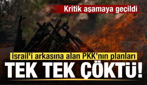 İsrail'i arkasına alan terör örgütü PKK’nın planları tek tek çöktü