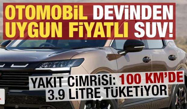 Japon otomobil devinden 100 km'de 3.9 litre yakan uygun fiyatlı SUV! İşte &ouml;zellikleri...