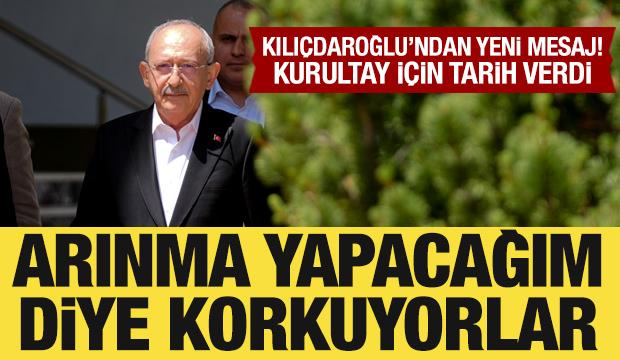 Kemal Kılıçdaroğlu: Arınma yapacağım diye benden korkuyorlar