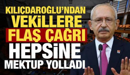Kılıçdaroğlu'ndan CHP'li vekillere mektup: Böyle bir lüksümüz yok!