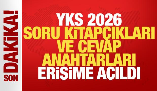Milyonlarca öğrenci bekliyordu: YKS soru kitapçıkları ve cevap anahtarları erişime açıldı
