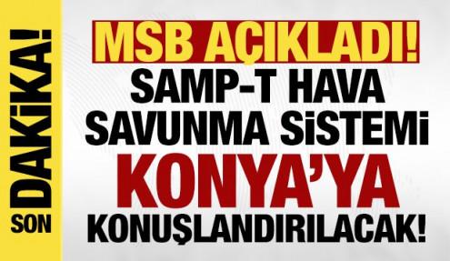 MSB açıkladı: İtalyan SAMP-T Hava Savunma Sistemi Konya'ya konuşlandırılacak!