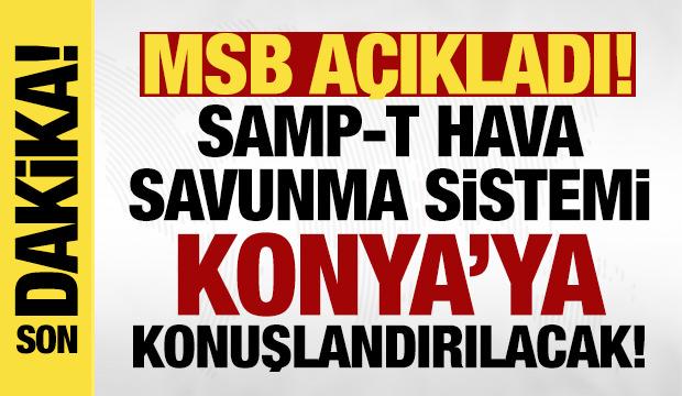 MSB açıkladı: İtalyan SAMP-T Hava Savunma Sistemi Konya'ya konuşlandırılacak!