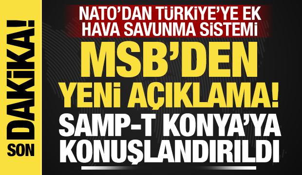 MSB'den Konya'da konuşlandırılan hava savunma sistemine ilişkin açıklama!