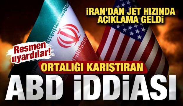 Ortalığı karıştıran ABD iddiası! İran'dan son dakika açıklama geldi! Resmen uyardılar