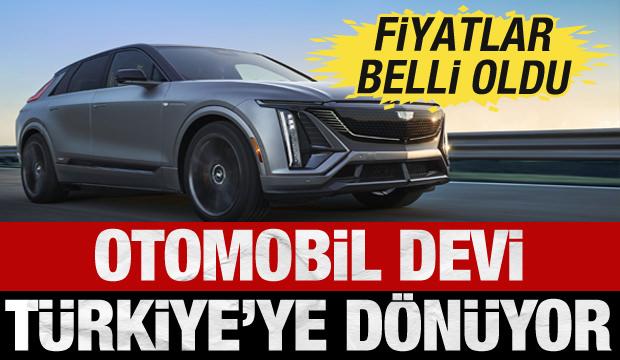 Otomobil devi T&uuml;rkiye'ye d&ouml;n&uuml;yor! Fiyatlar belli oldu