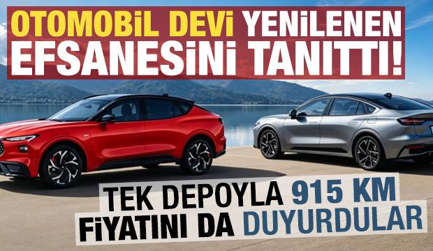 Otomobil devi yenilenen efsanesini tanıttı! Tek depoyla 915 kilometre, işte fiyatı...