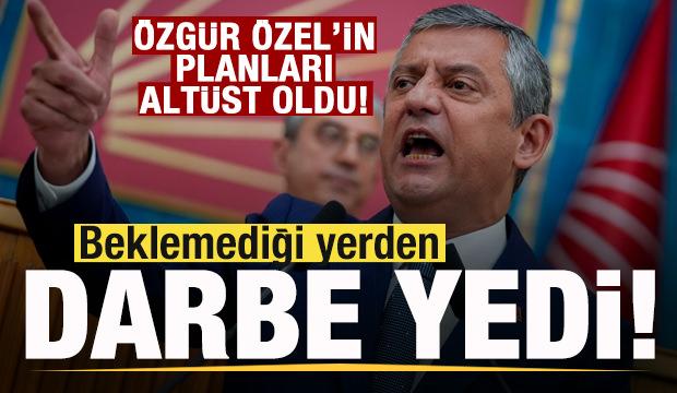 Özgür Özel beklemediği yerden darbe yedi! Planları altüst oldu