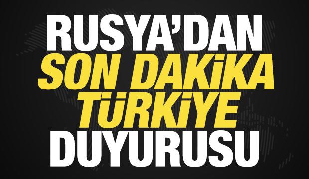 Rusya'dan son dakika T&uuml;rkiye duyurusu: Hazır olduklarını teyit ettiler