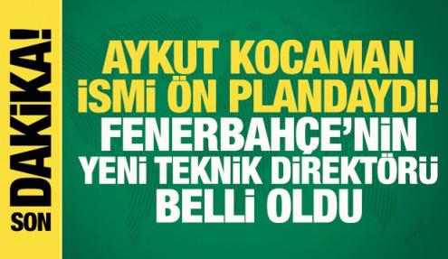 Son dakika: Meraklı bekleyiş son buldu! Fenerbahçe'nin yeni teknik direktörü belli oldu