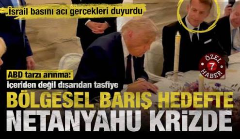 Trump'ın Versay Antlaşması: İsrail'in bölgesel katliamlarına masada ‘DUR’ dedi!