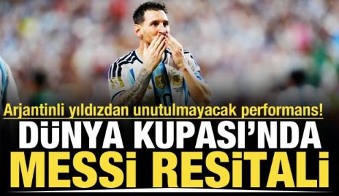 Unutulmayacak performans! Arjantin Messi'nin şovuyla kazandı