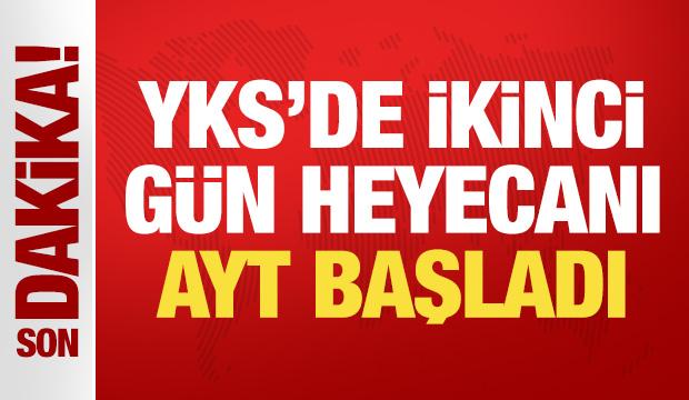 YKS'de ikinci gün heyecanı: AYT başladı