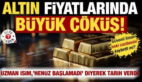 Altın fiyatlarında büyük çöküş: Güvenli liman cazibesini kaybetti mi? Uzman isim açıkladı!