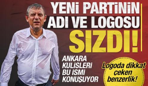 Ankara kulisleri kaynıyor: Özgür Özel'in partisinin adı ve logosu sızdı!