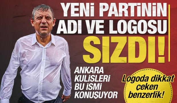 Ankara kulisleri kaynıyor: Özgür Özel'in partisinin adı ve logosu sızdı!