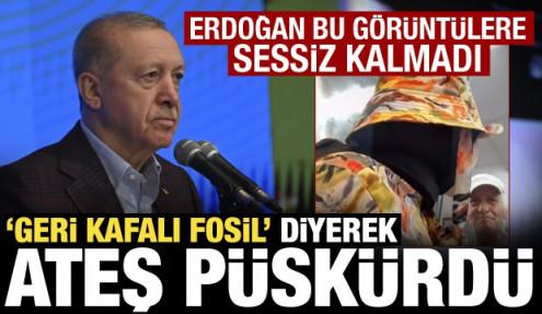 Başörtüsü hazımsızlığına Cumhurbaşkanı Erdoğan'da sert tepki: Bazı fosiller kin kusuyor