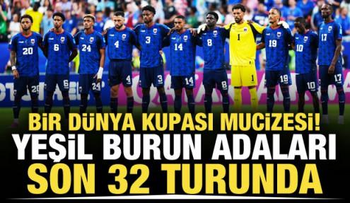 Bir Dünya Kupası mucizesi! Yeşil Burun Adaları son 32 turunda