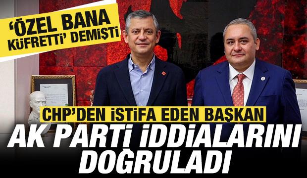 CHP'den istifa eden Keçiören Belediye Başkanı Mesut Özaraslan AK Parti iddiasını doğruladı
