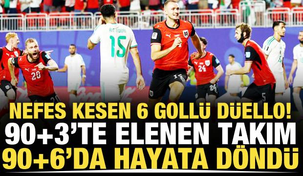 D&uuml;nya Kupası'nda rulet gibi ma&ccedil;! 90+3'te eleniyorlardı 90+6'da hayata d&ouml;nd&uuml;ler