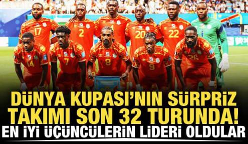 Dünya Kupası'nın sürpriz takımı son 32'de! En iyi üçüncülerin lideri oldular