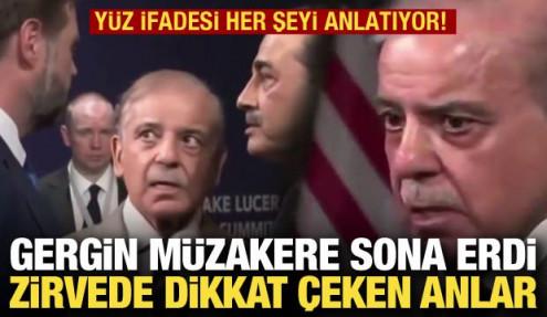 Gergin müzakere sona erdi: İsviçre'deki zirvede dikkat çeken anlar!