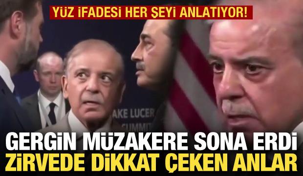 Gergin müzakere sona erdi: İsviçre'deki zirvede dikkat çeken anlar!