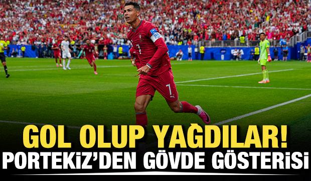 Gol olup yağdılar! Portekiz'den gövde gösterisi
