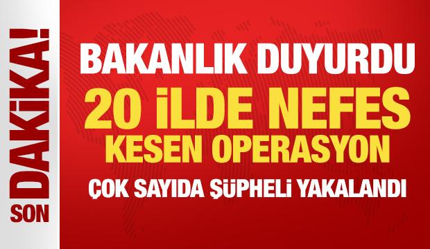 İçişleri Bakanlığı duyurdu: 5 günde 193 şüpheli yakalandı, 78'i tutuklandı