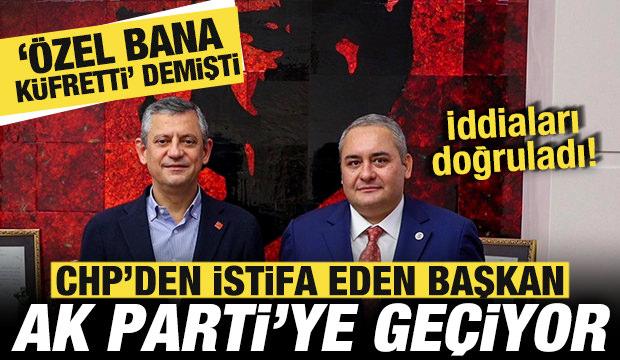 CHP'den istifa eden Keçiören Belediye Başkanı Mesut Özaraslan AK Parti iddiasını doğruladı