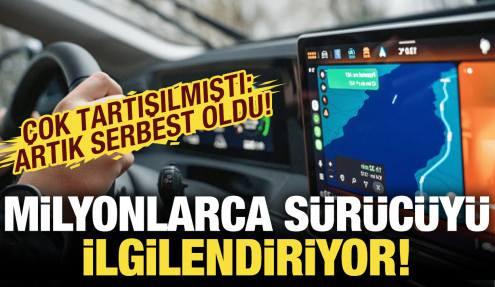 Milyonlarca sürücüyü ilgilendiriyor! Artık serbest oldu