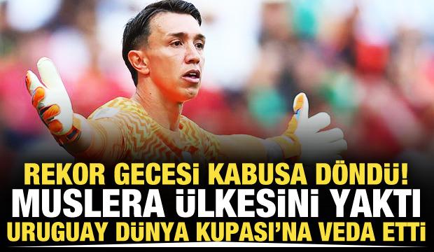 Muslera'nın rekor gecesi kabusa döndü! Yaptığı hatayla ülkesini Dünya Kupası'nda yaktı