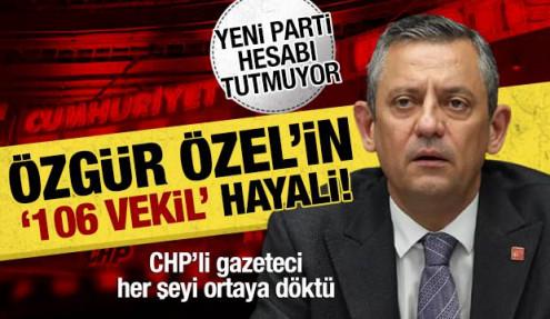 Özgür Özel'in '106 vekil hayali': Yeni parti hesabı tutmadı!