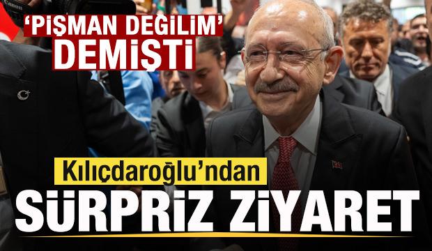 'Pişman değilim' demişti! Kılıçdaroğlu'ndan sürpriz ziyaret