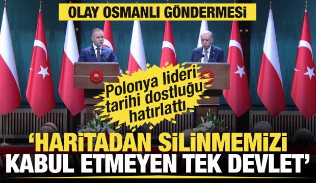 Polonya lideri Nawrocki: Türkiye haritadan silinmemizi kabul etmeyen tek devlettir