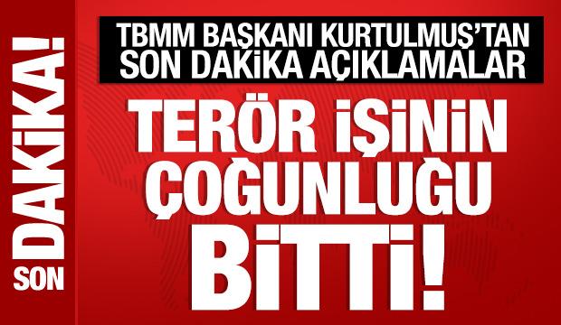TBMM Başkanı Kurtulmuş'tan önemli açıklamalar