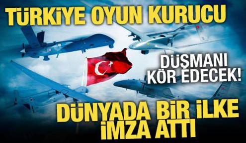Türk SİHA'ları elektronik harp yeteneğiyle dünyada bir ilke imza attı