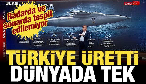 T&uuml;rkiye &uuml;retti: D&uuml;nyada tek! "Radarda ve sonarda tespit edilemiyor"