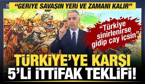 Türkiye'ye karşı 5'li ittifak teklifi! Theodoratos: Geriye savaşın yeri ve zamanı kalır