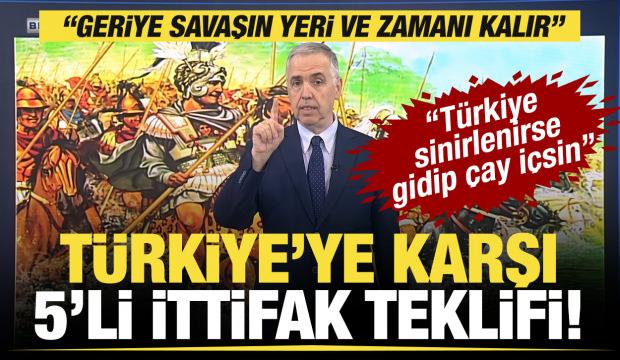 Türkiye'ye karşı 5'li ittifak teklifi! Theodoratos: Geriye savaşın yeri ve zamanı kalır