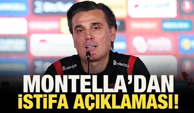 Vincenzo Montella'dan istifa a&ccedil;ıklaması! 
