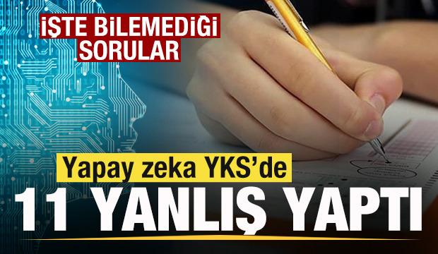 Yapay zekanın YKS sonucu belli oldu! İşte en fazla yanlış yaptığı ders