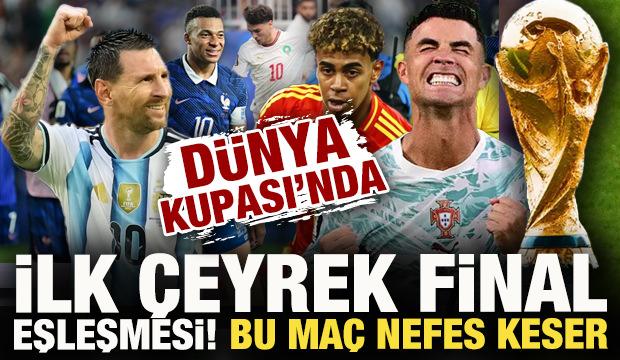 2026 Dünya Kupası'nda ilk çeyrek final eşleşmesi! Bu maç nefes keser