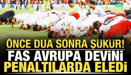 90+1'de devam deyip penaltılarda fişi çektiler! Fas Avrupa devini eledi