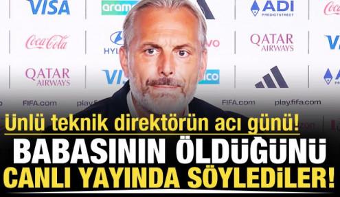 Acı haber basın toplantısında öğrendi! Ünlü teknik adam babasını kaybetti