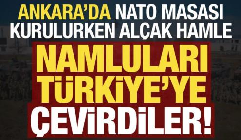 Ankara'da NATO masası kurulurken, Türkiye'ye karşı alçak plan!