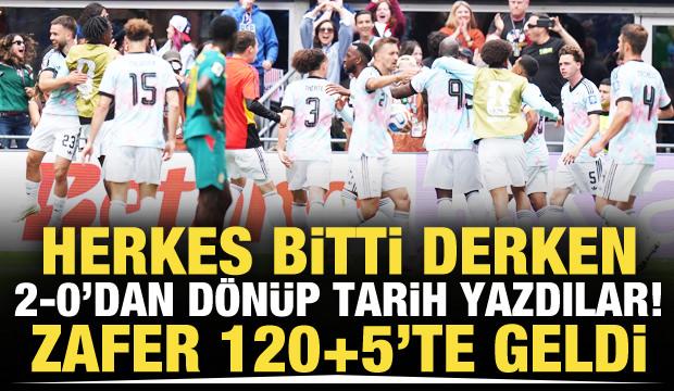 Herkes bitti derken 2-0'dan dönüp tarih yazdılar! Zafer 120+5'te geldi