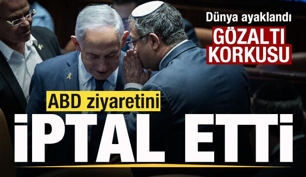 Ben-Gvir'in gözaltı korkusu! ABD ziyaretini iptal etti