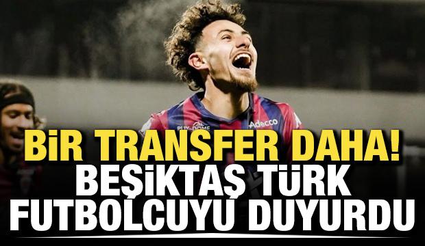 Bir transfer daha! Beşiktaş, T&uuml;rk futbolcuyu duyurdu